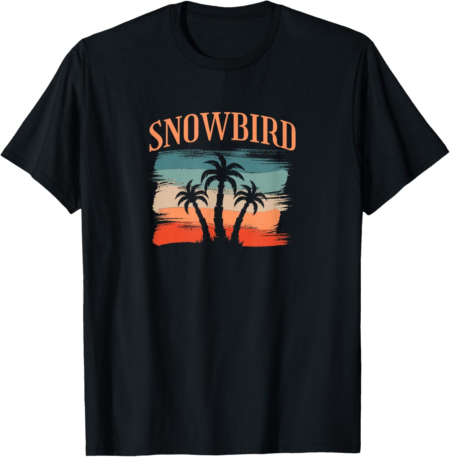 Snowbird -Adults and Kids Vacation Blue Small Classic Fit Short Sleeve T-Shirt - T-Shirt | Black