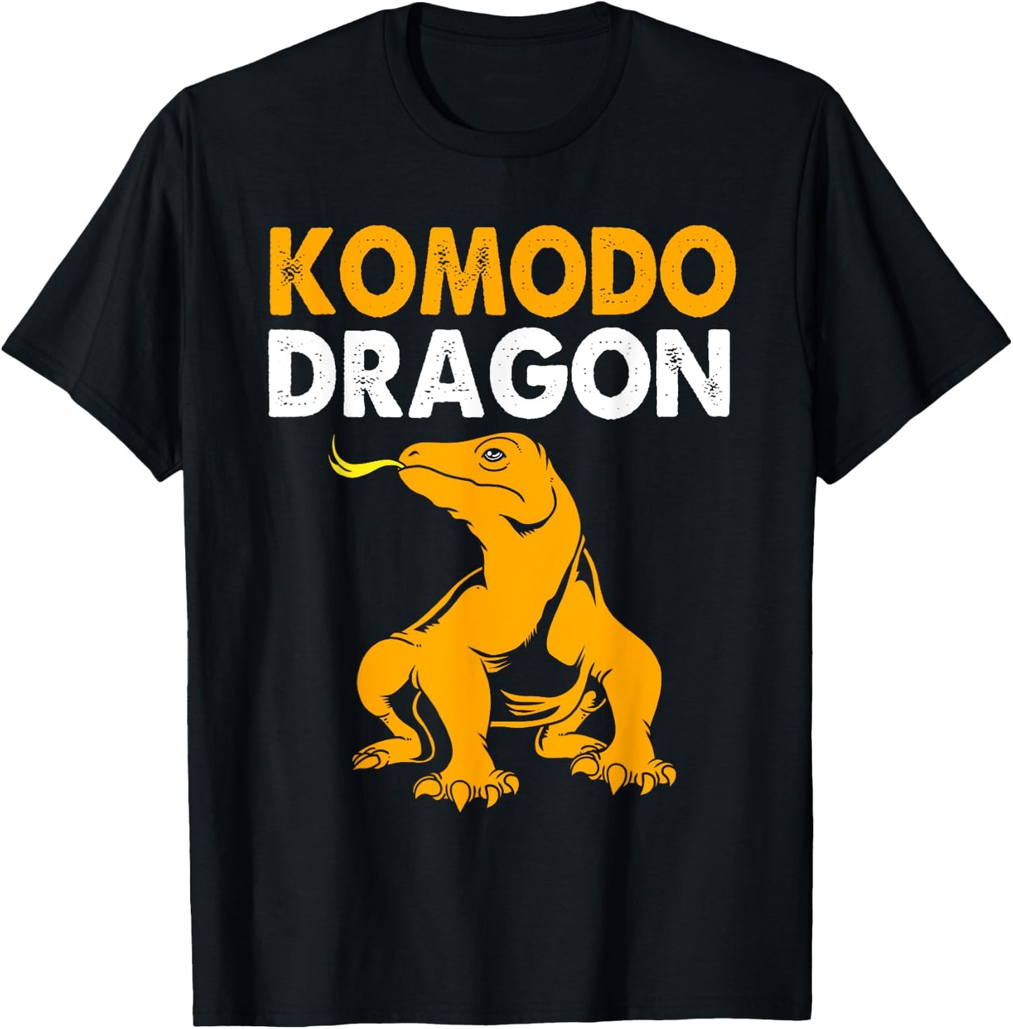 Komodo Dragon Boys T-Shirt - T-Shirt | Black