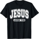 Jesus Loves You Vintage Style - Christian Faith T-Shirt - T-Shirt | Black