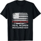 Firefighter Female Fire Fighter Firefighting Mom T-Shirt - T-Shirt | Black