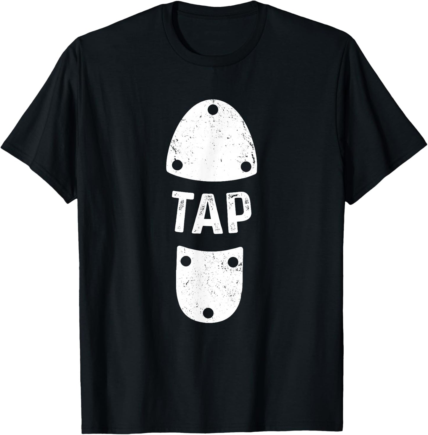 Stepptanzer Shoe Tap Dance T-Shirt - T-Shirt | Black