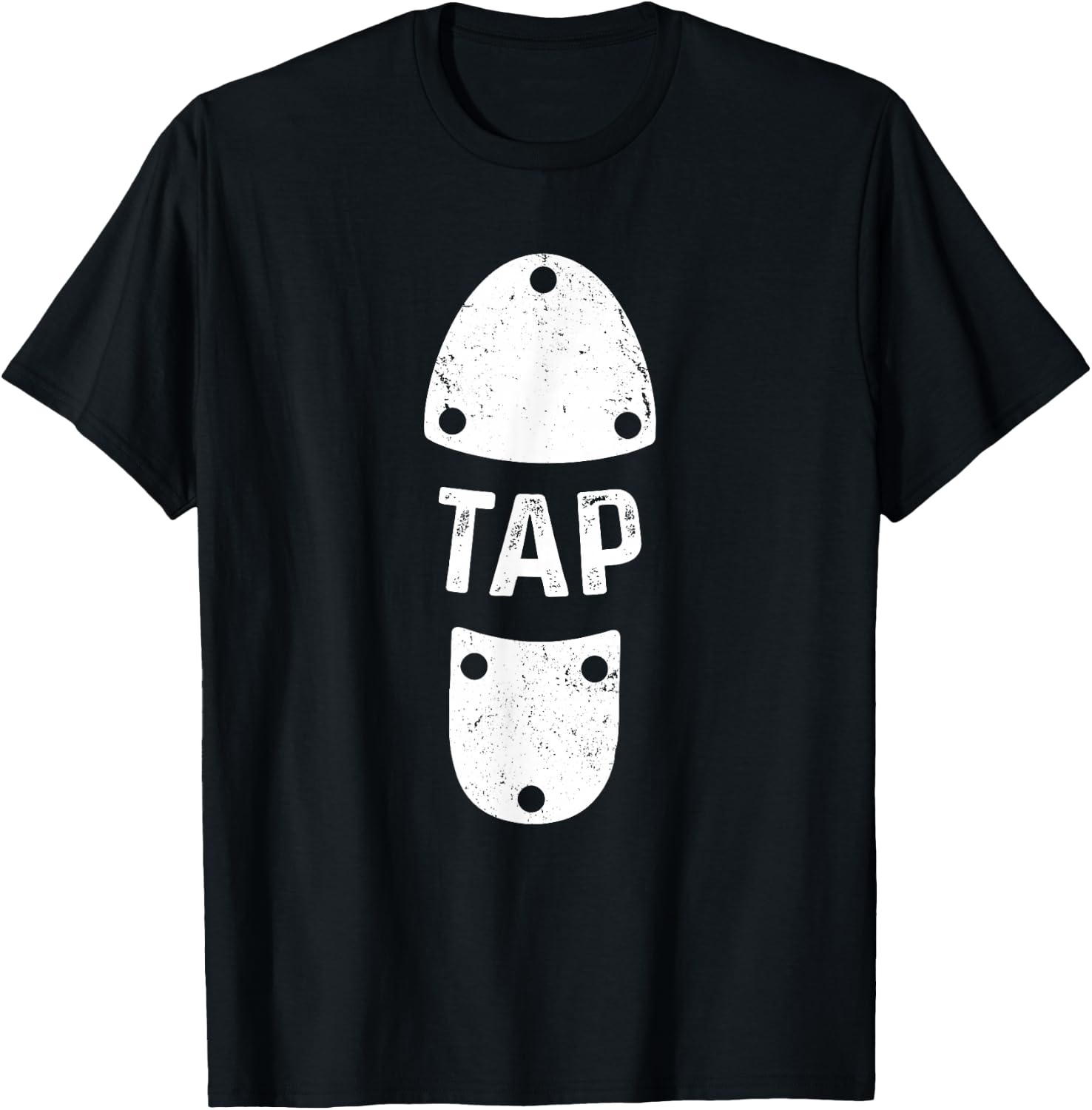 Stepptanzer Shoe Tap Dance T-Shirt - T-Shirt | Black