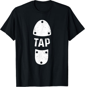 Stepptanzer Shoe Tap Dance T-Shirt - T-Shirt | Black