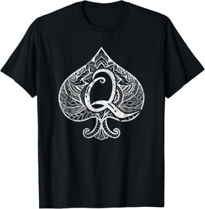 "Queen of Spades" T-Shirt - T-Shirt | Black