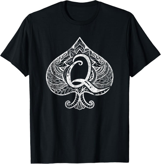 "Queen of Spades" T-Shirt - T-Shirt | Black