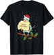 Merry christmas Blue Quaker Parrot Owner Birb memes T-Shirt - T-Shirt | Black