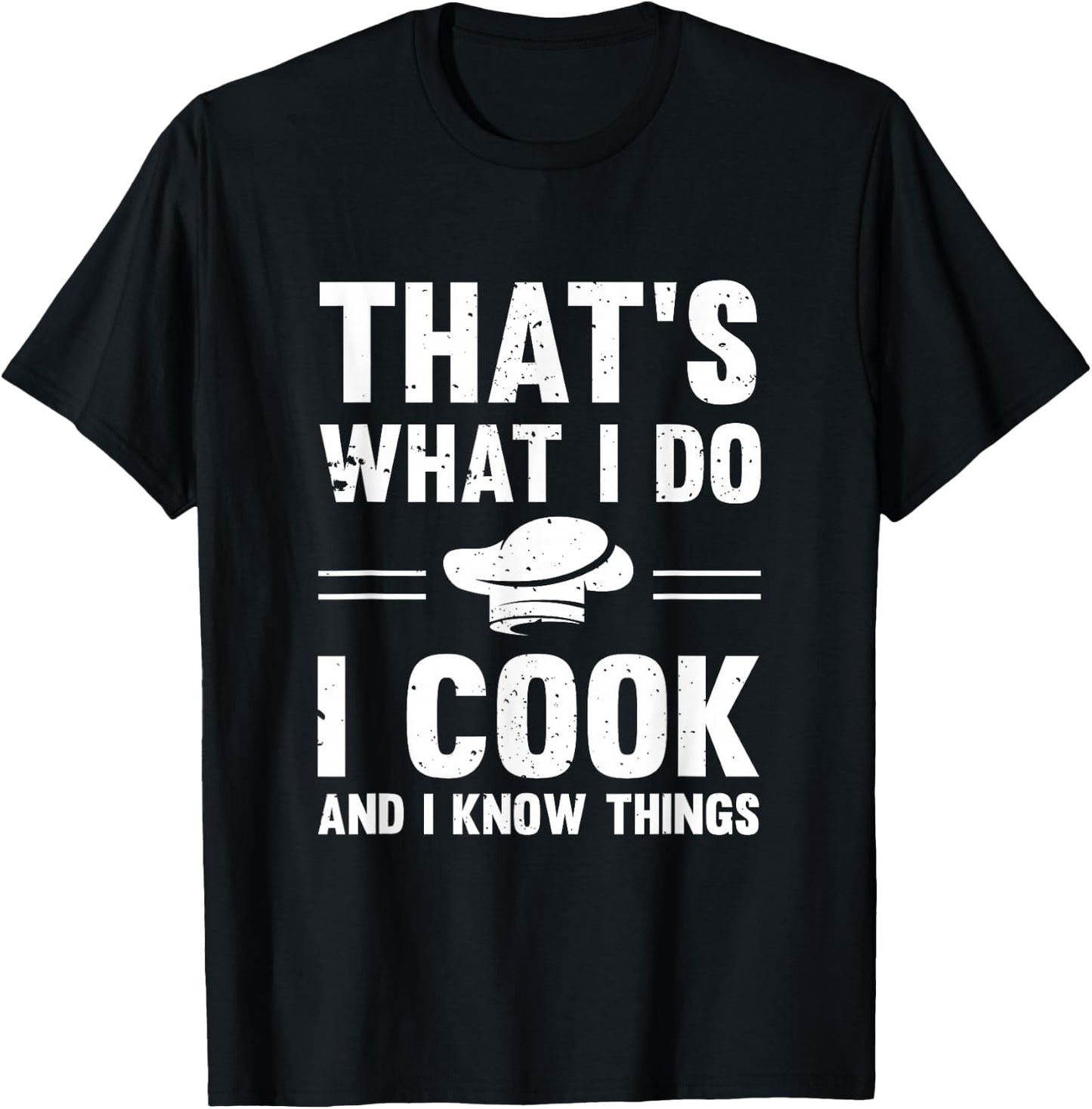 Great Cooking Saying Gift Kitchen Women Men T-Shirt - T-Shirt | Black