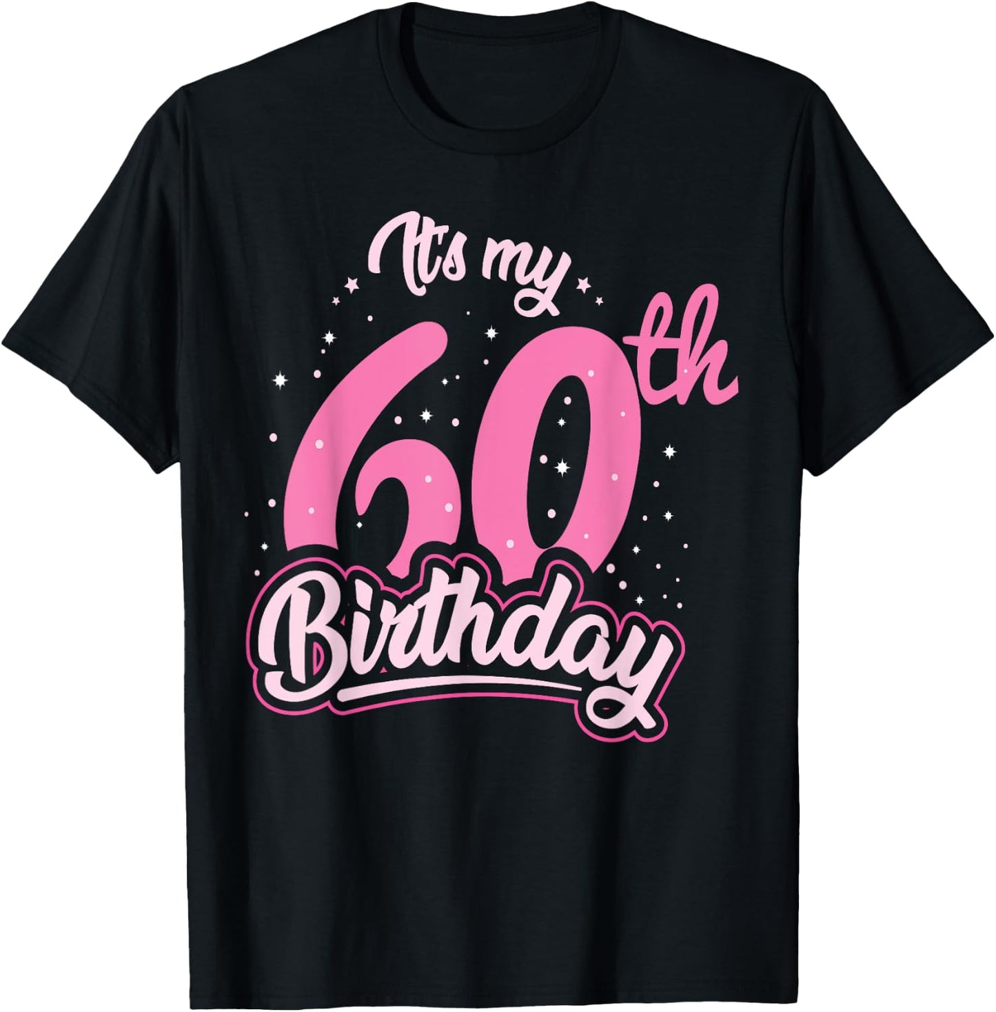 60 years old birthday Outfitt T-Shirt - T-Shirt | Black