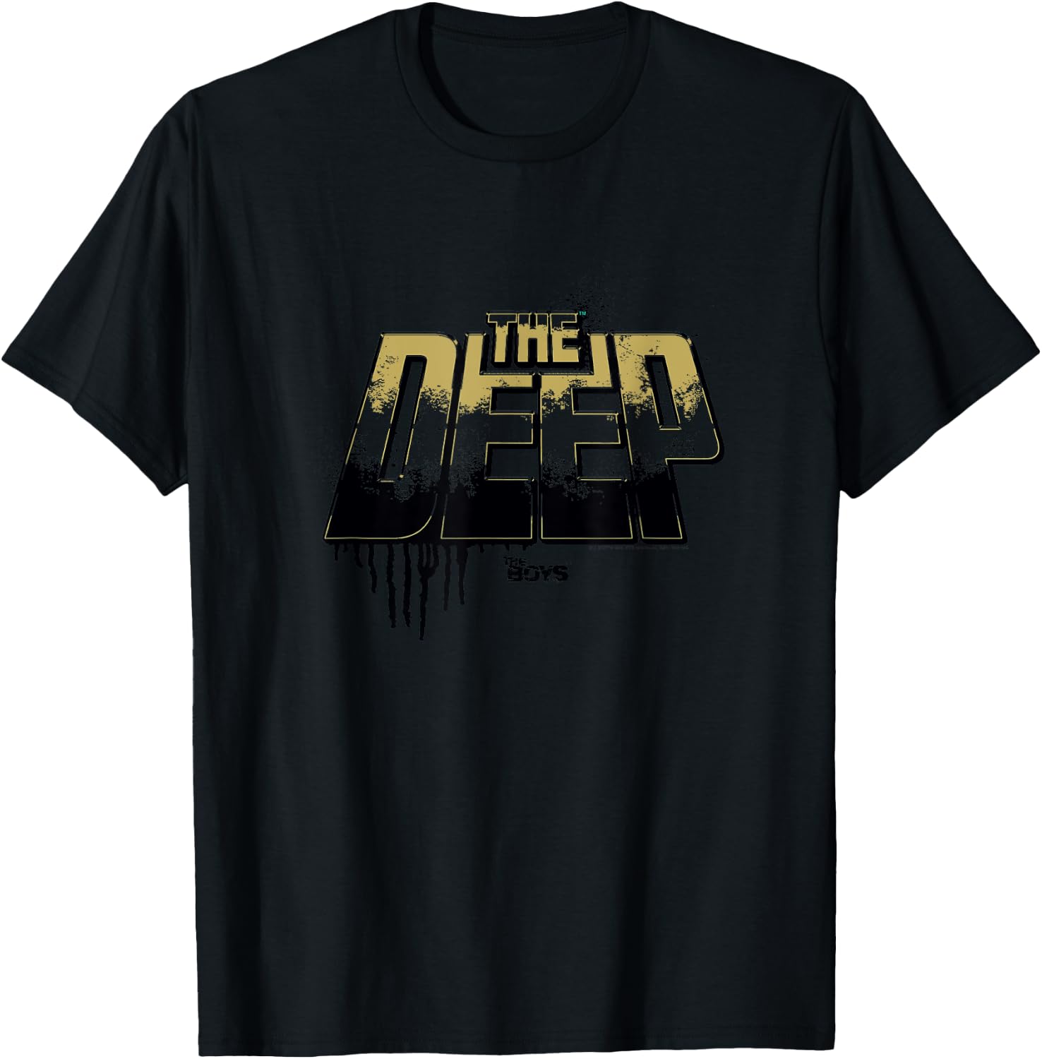 The Boys The Deep Drip Logo T-Shirt - T-Shirt | Black