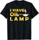 Oil In My Lamp Christian Theme Gifts Faith Motivational T-Shirt - T-Shirt | Black