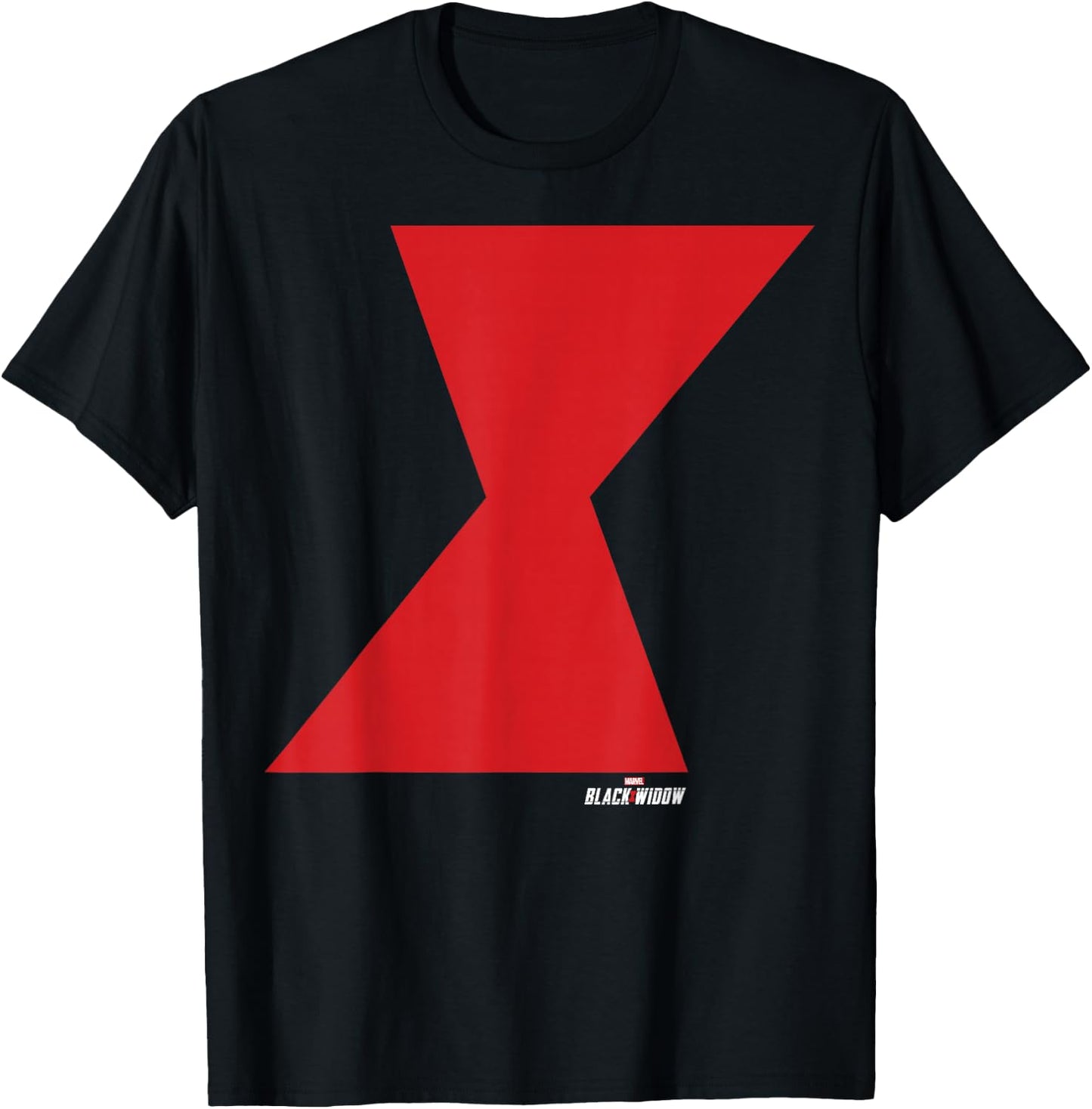 Marvel Black Widow Simple Logo T-Shirt - T-Shirt | Black