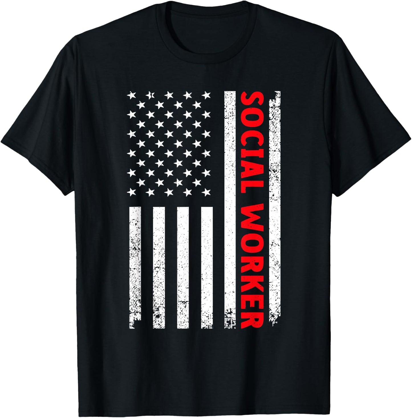 Funny Social Worker Art Women Social Work Assistant T-Shirt - T-Shirt | Black