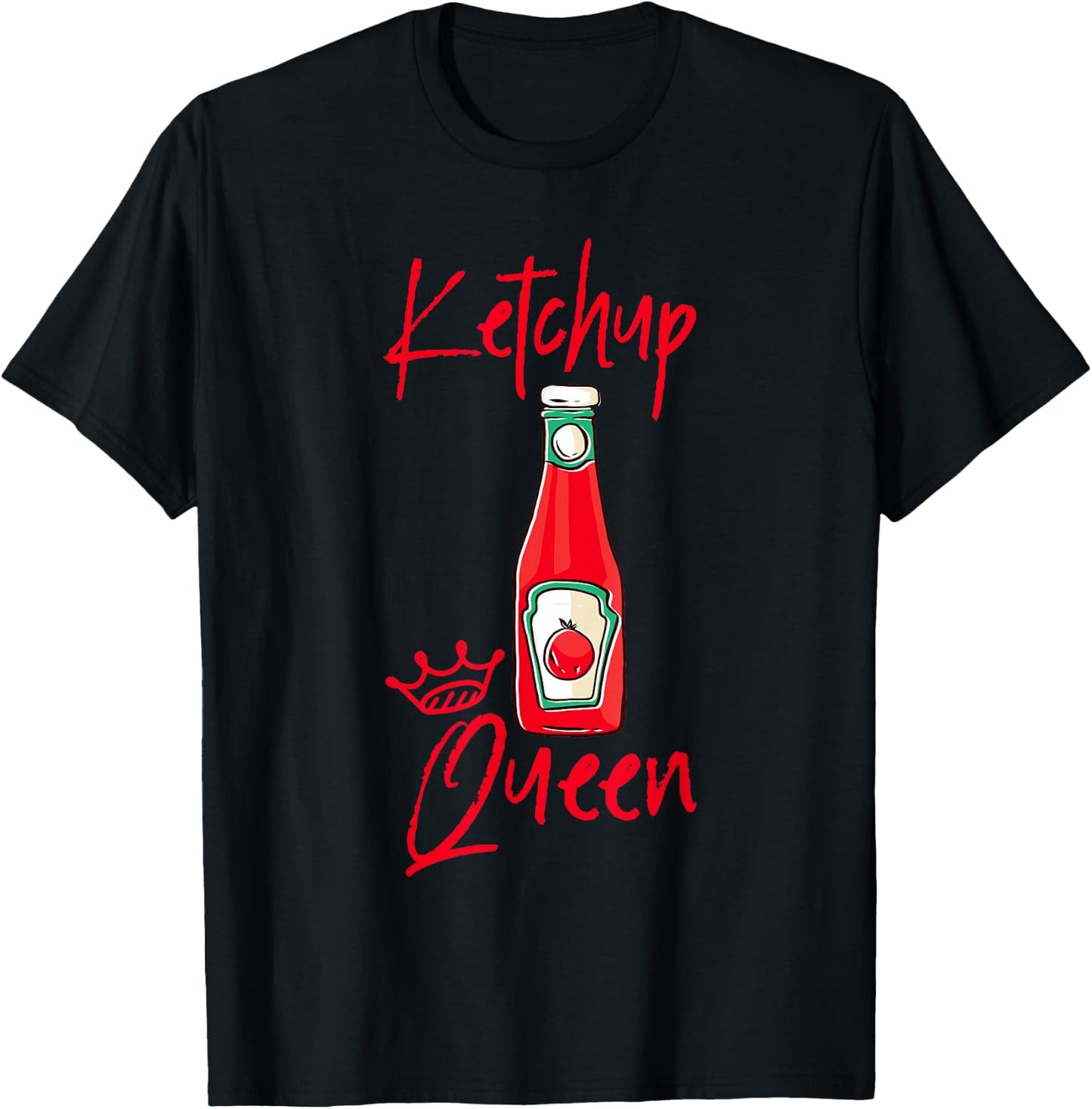 Ketchup Queen T-Shirt - T-Shirt | Black