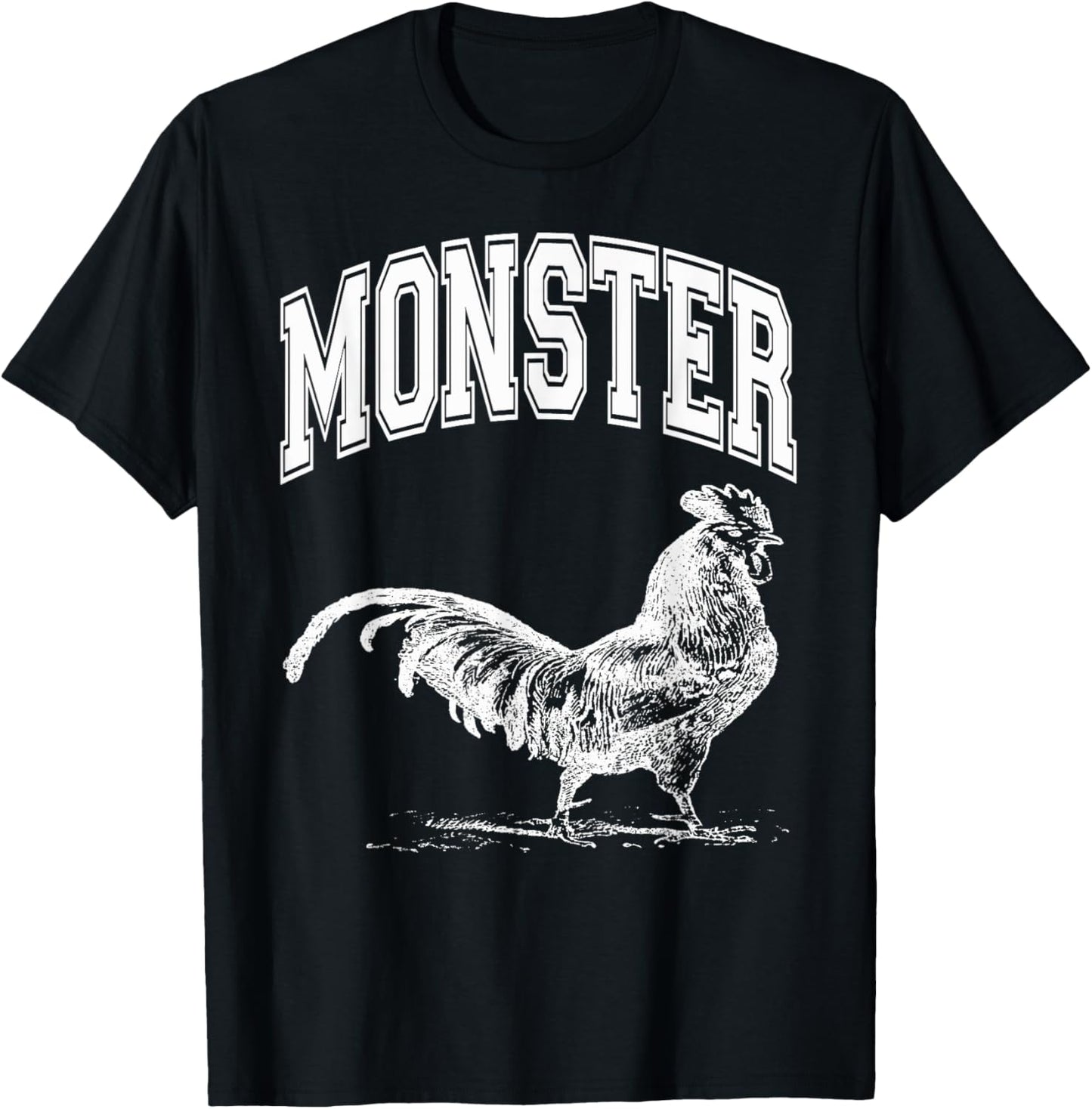 Monster Cock Funny Big Dick Energy T-Shirt - T-Shirt | Black