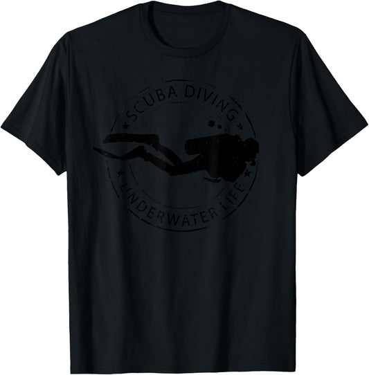 Scuba Diving Gear Scuba Diving Diver Equipment Dive T-Shirt - T-Shirt | Black
