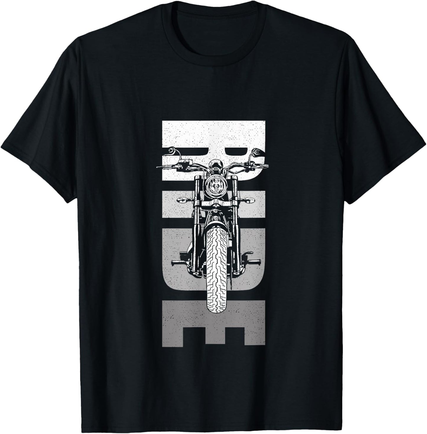 Ride Motorcycle Apparel - Biker Motorcycle T-Shirt - T-Shirt | Black