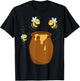 Wild Bees Honeypot Child Bumble Bee Bee Beekeeper Honey Bee T-Shirt - T-Shirt | Black