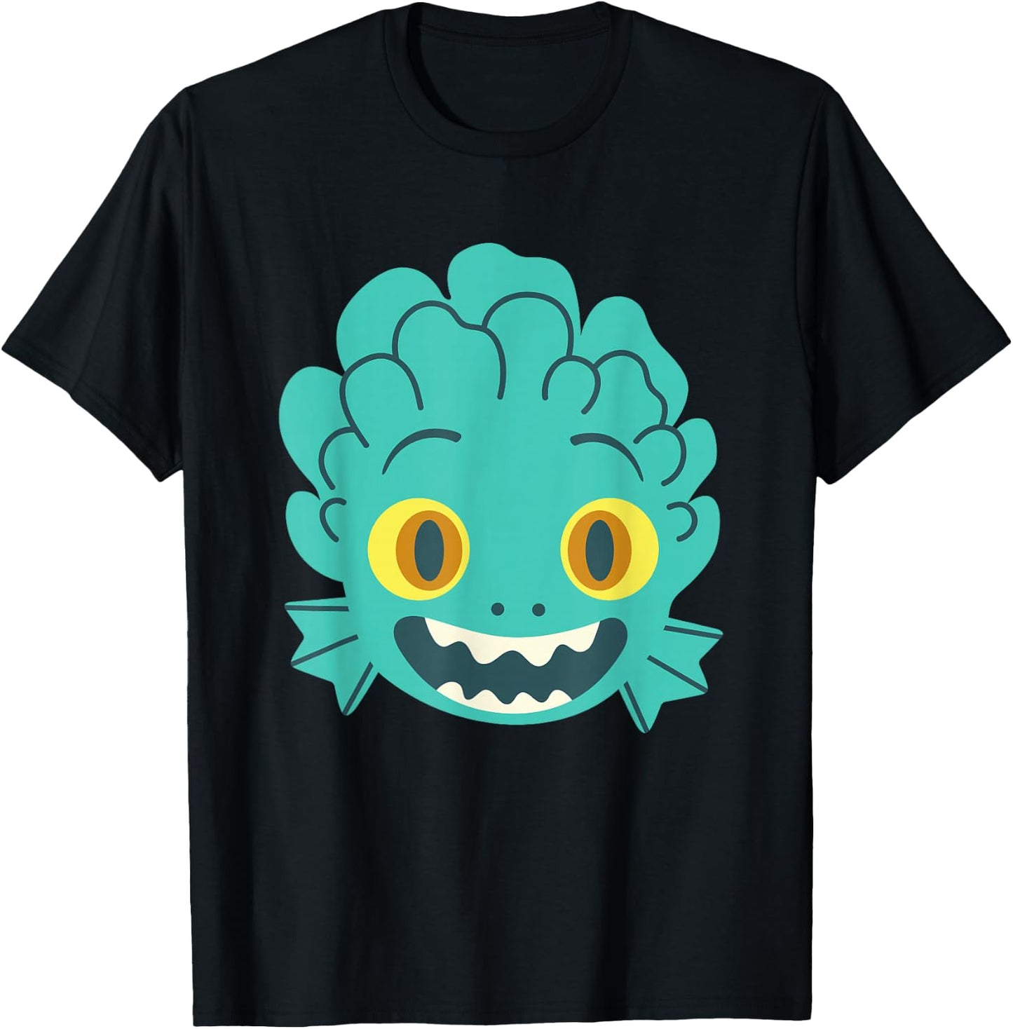 Disney Pixar Luca Big Face T-Shirt - T-Shirt | Black