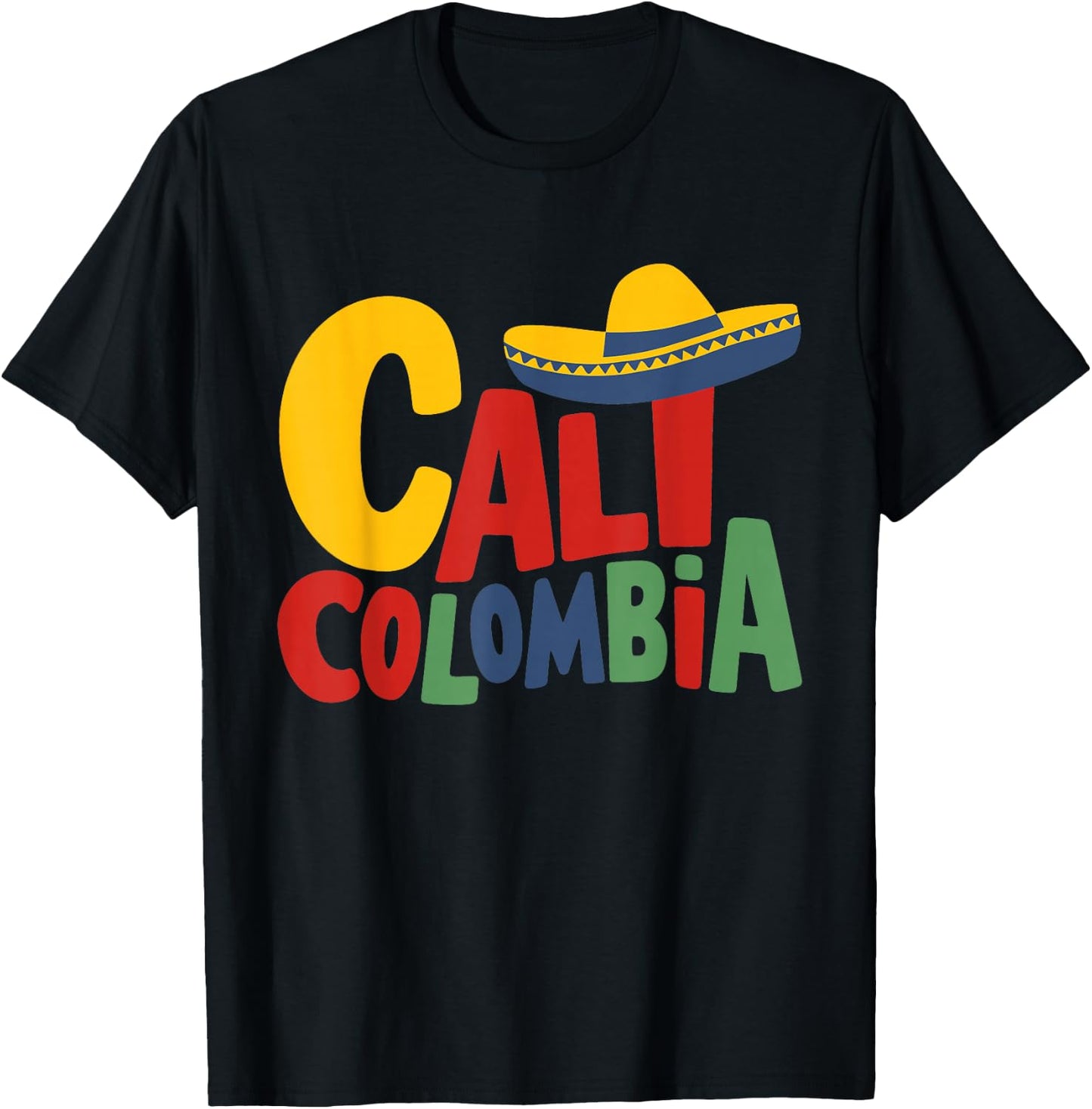 Cali Colombia T-Shirt - T-Shirt | Black