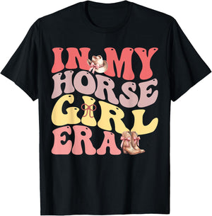 In My Horse Girl Era T-Shirt - T-Shirt | Black
