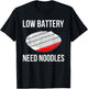 Funny Ramen Noodle Pasta Instant Lunch Men Women Kids Gifts T-Shirt - T-Shirt | Black