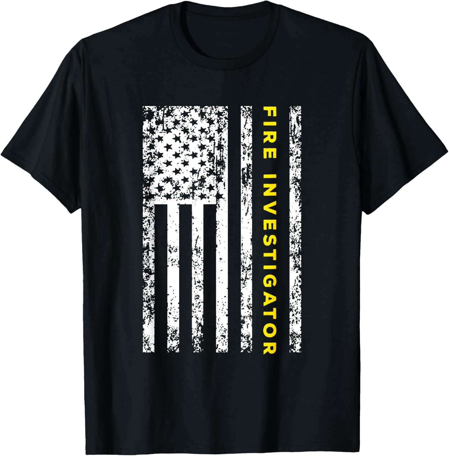 Fire Investigator T-Shirt - T-Shirt | Black