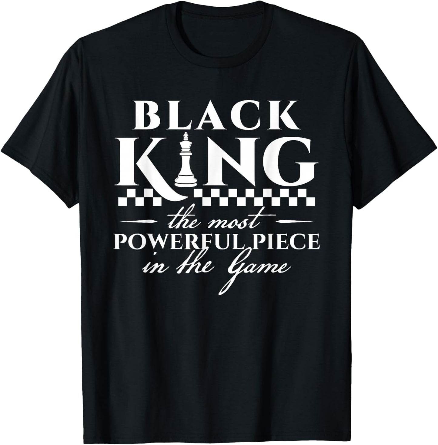 Black King - Black History & African Roots Afro Empowerment T-Shirt - T-Shirt | Black