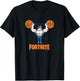 Fortnite Yarn Lifter Orange Text T-Shirt - T-Shirt | Black