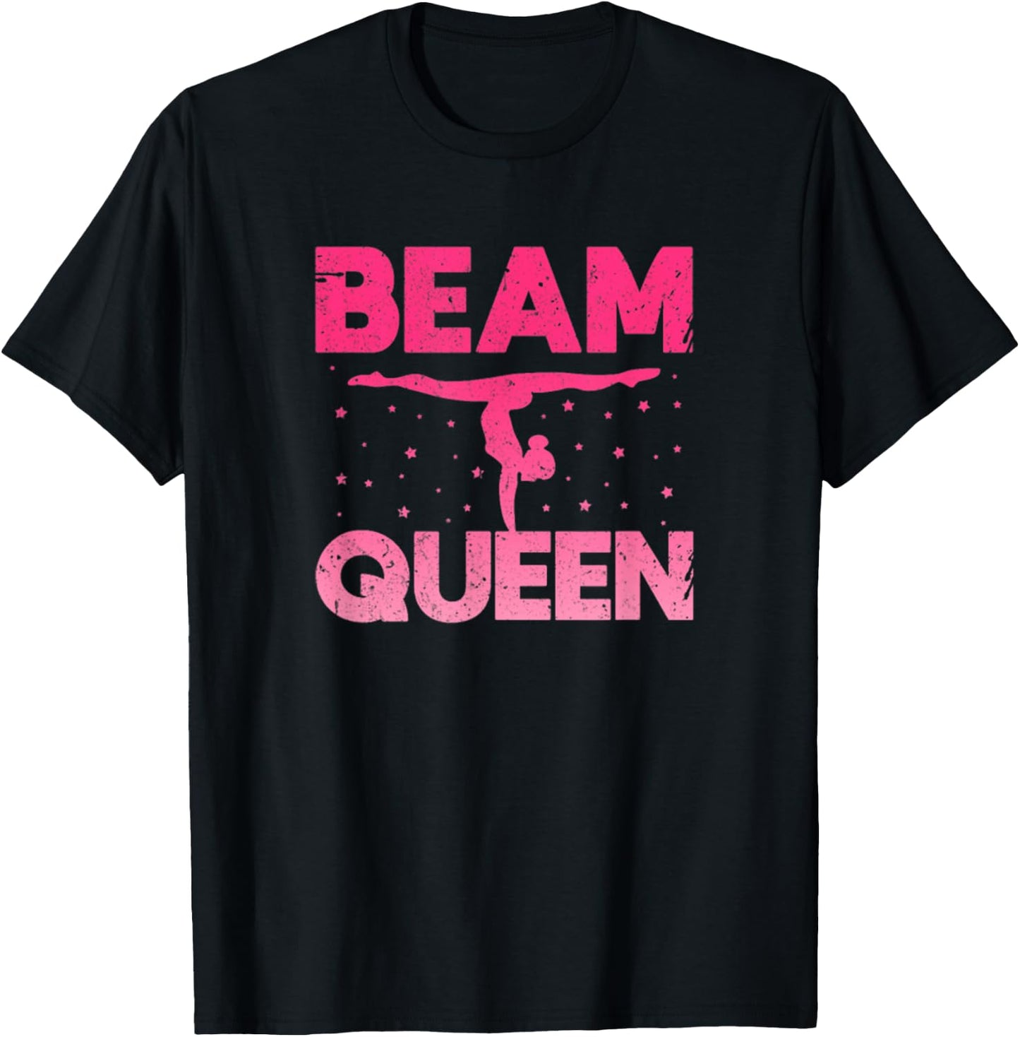 Beam Queen Gymnastics T-Shirt - T-Shirt | Black