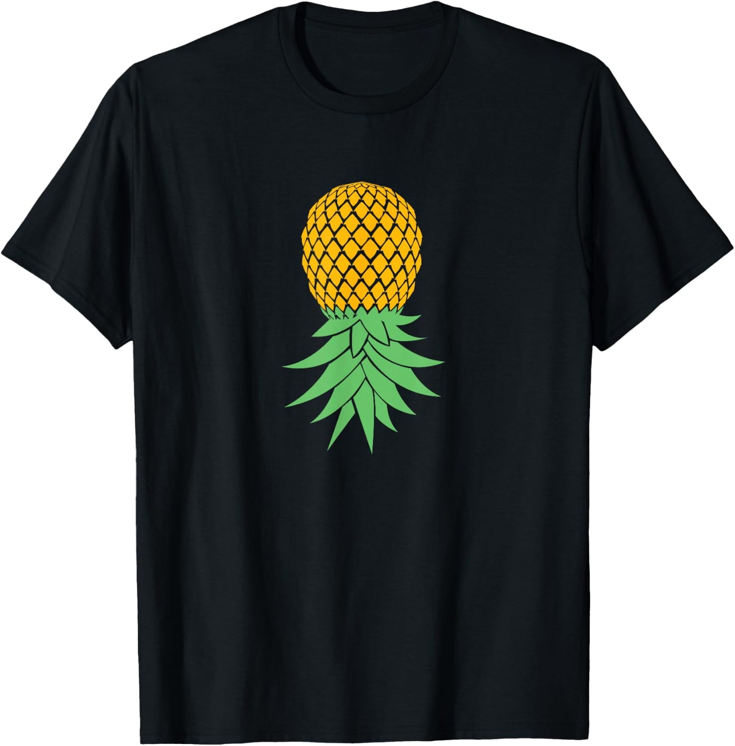 Upside Down Pineapple for Swingers T-Shirt - T-Shirt | Black