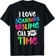 I Love Squishies and Slime Funny DIY Lovers Kids Girls Boys T-Shirt - T-Shirt | Black