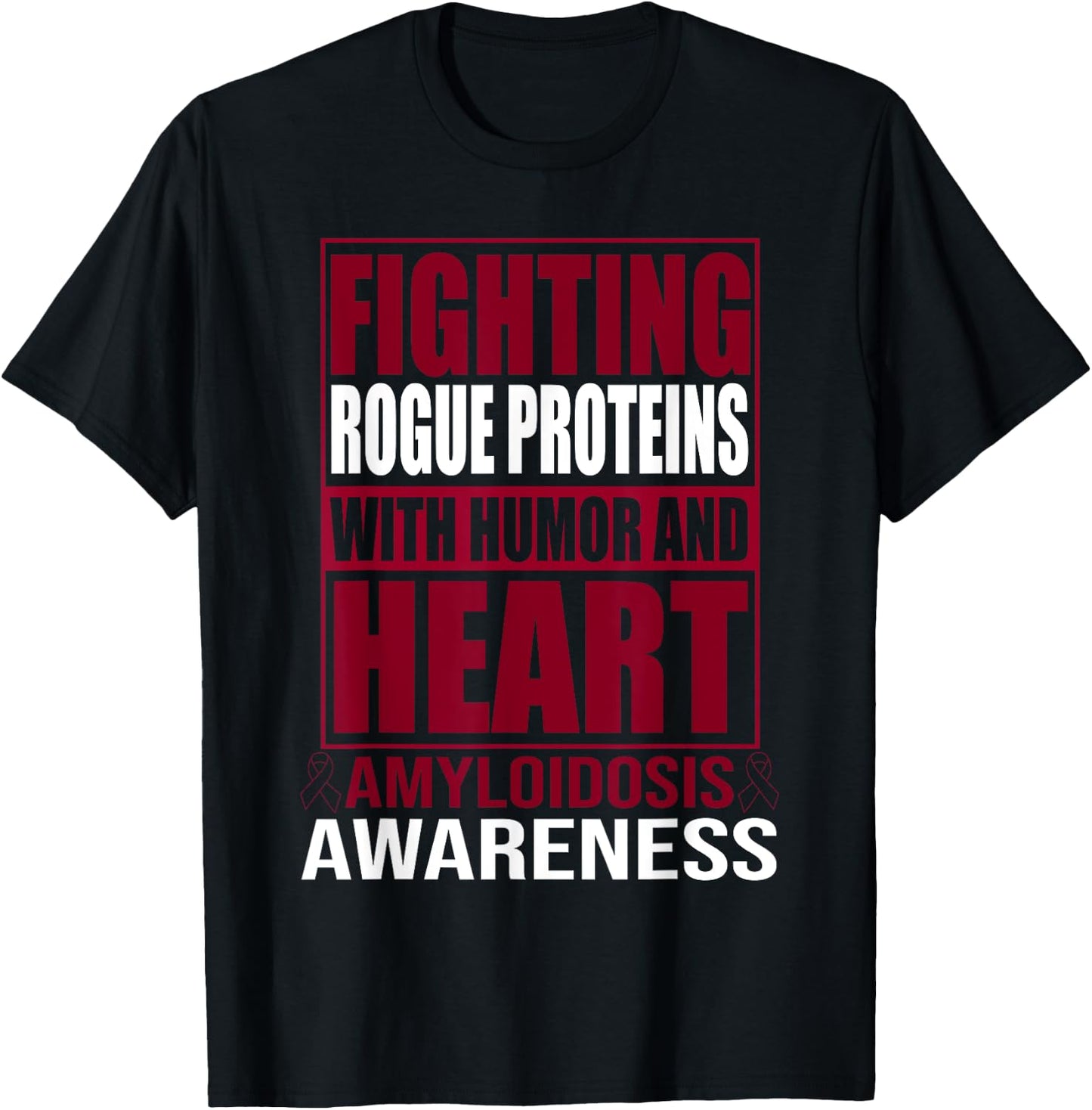 Amyloidosis T-Shirt - T-Shirt | Black
