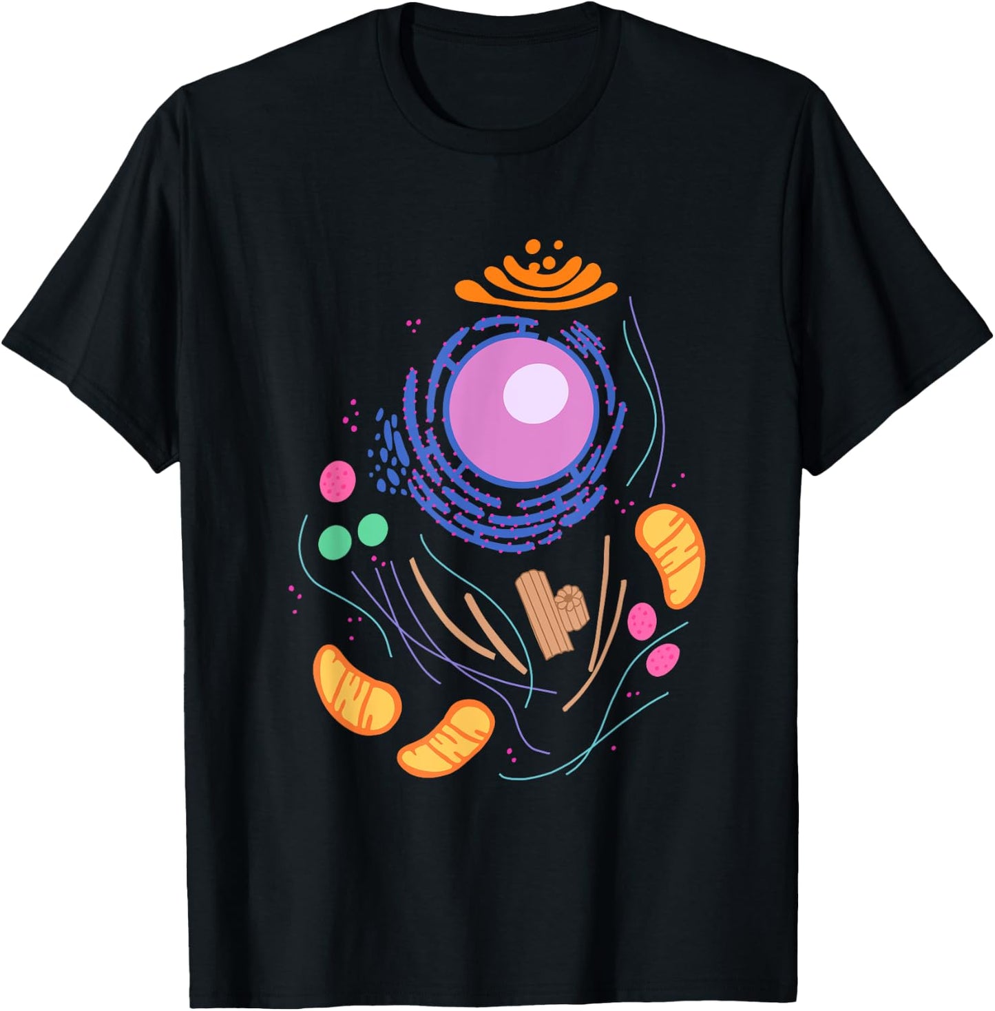 Animal Cell Simple funny quick lazy Halloween costume outfit T-Shirt - T-Shirt | Black
