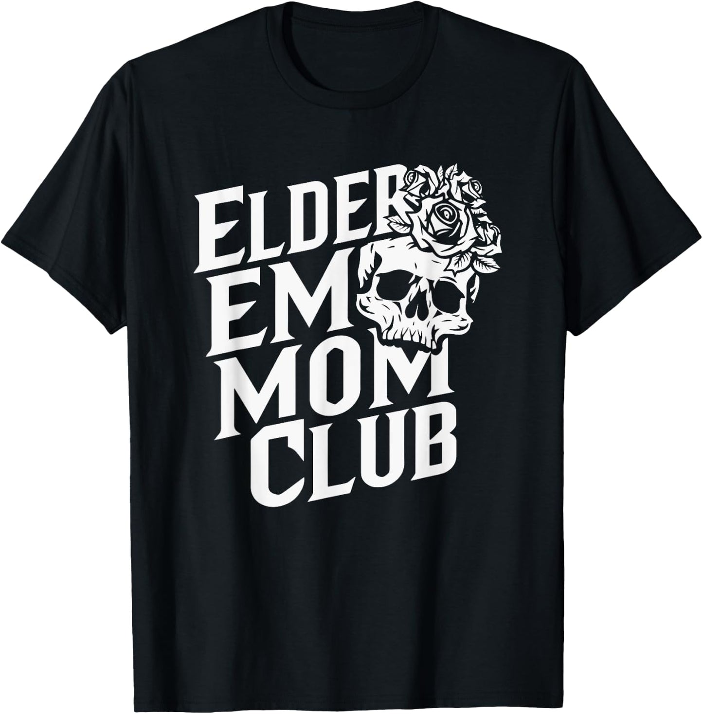 Elder Emo Mom Club Emo Lifestyle Emo Music Goth Subculture T-Shirt - T-Shirt | Black