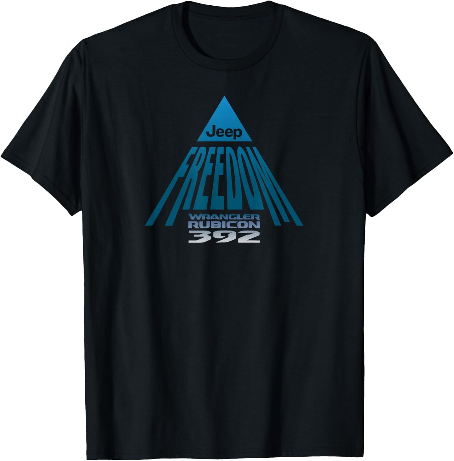 Jeep Wrangler Rubicon 392 Pyramid T-Shirt - T-Shirt | Black