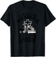 Truck Driver I Run On Diesel And Jesus Christian Trucker T-Shirt - T-Shirt | Black