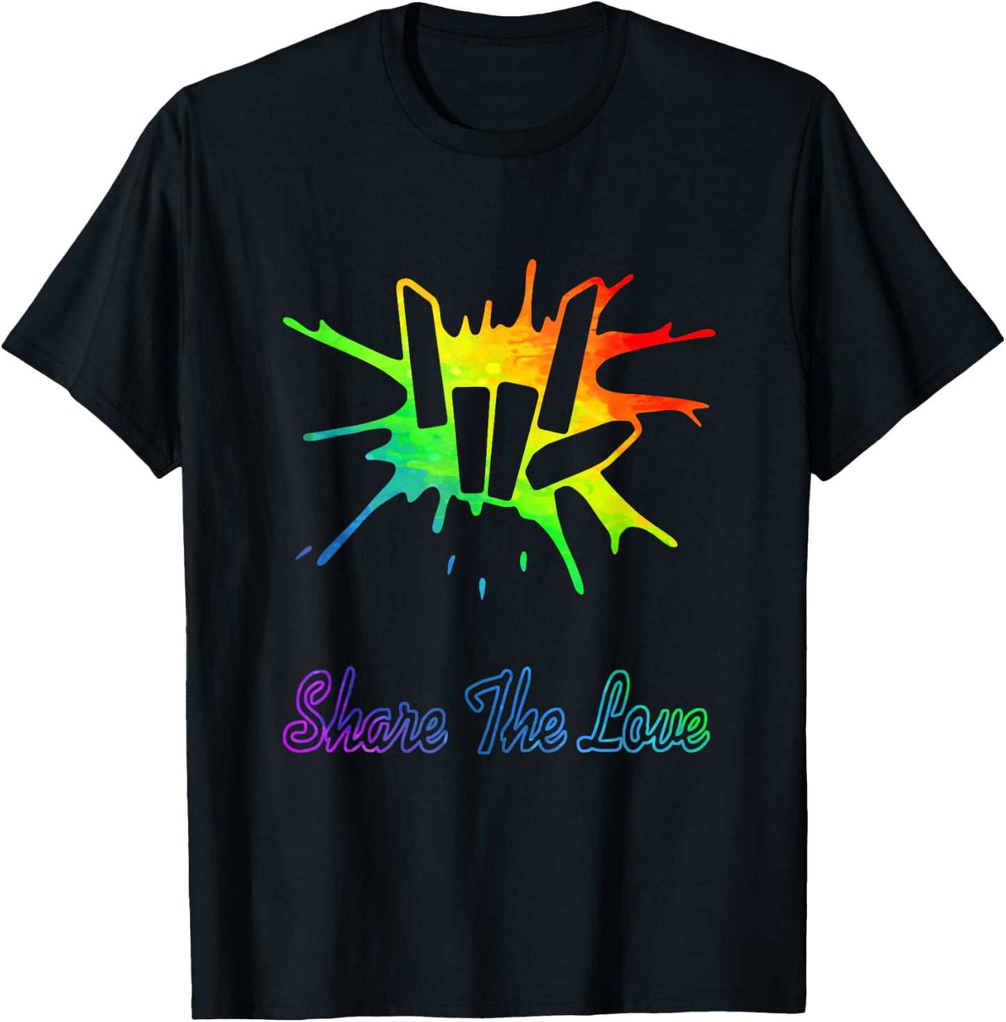 Share Love for Kids and Youth T-Shirt - T-Shirt | Black