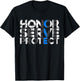Honor Service Protect Thin Blue Line Law Enforcement T-Shirt - T-Shirt | Black