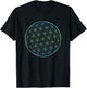 Flower of Life Holy Geometry Spiritual Clothing T-Shirt - T-Shirt | Black