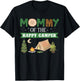 Mommy Of The Happy Camper Shirt Women 1st Bday Camping Trip T-Shirt - T-Shirt | Black