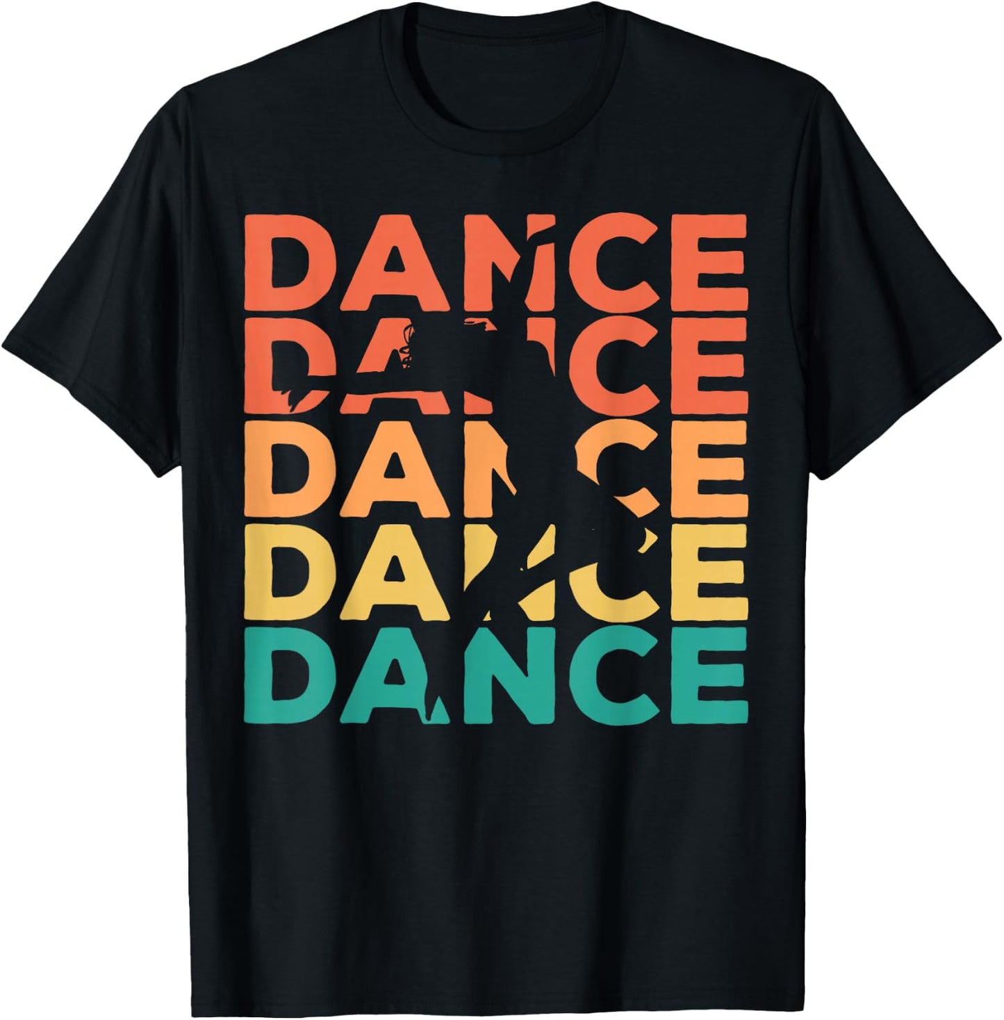 Retro Vintage Dancing Gift Dancers Small T-Shirt - T-Shirt | Black