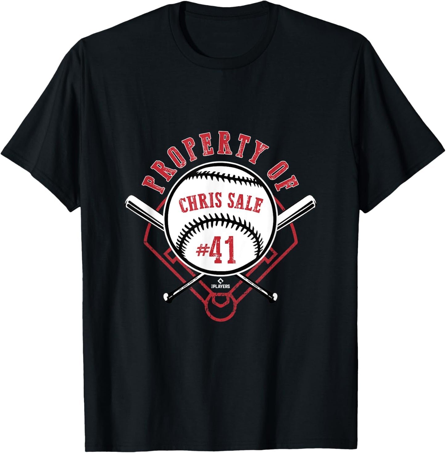 Property Of Chris Sale T-Shirt - T-Shirt | Black