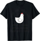 Viral Chicken Wing Chicken Wing Hot Dog & Bologna Song Lyric T-Shirt - T-Shirt | Black