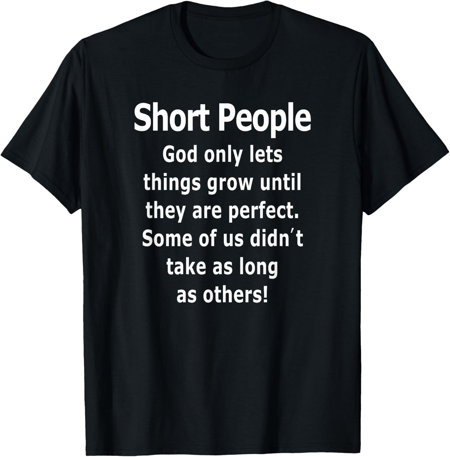 Short people T-Shirt - T-Shirt | Black