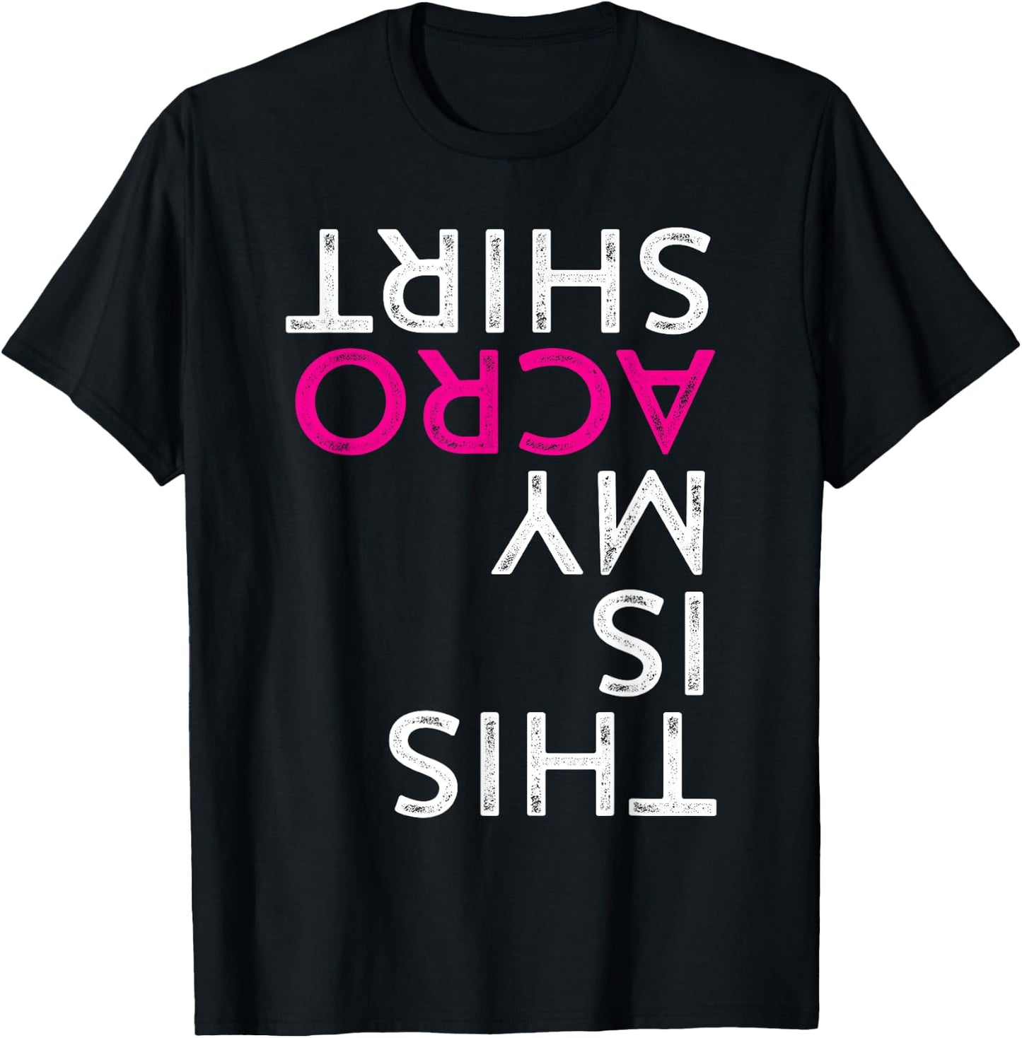 Funny Acro Gift Acrobatic Arts Yoga Dance T-Shirt - T-Shirt | Black