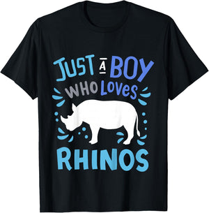 Rhino Rhino Gift T-Shirt - T-Shirt | Black
