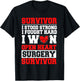 Open Heart Bypass Surgery Coronary Artery Patient T-Shirt - T-Shirt | Black