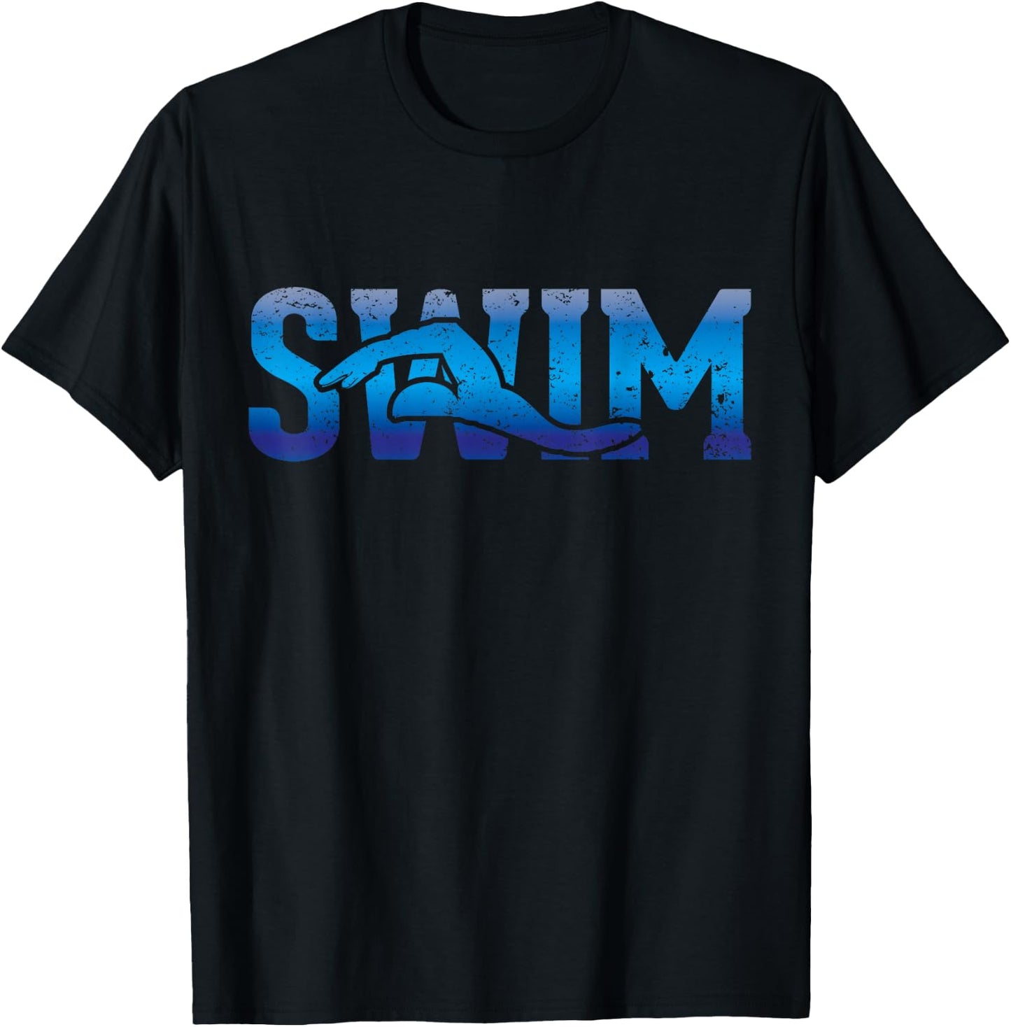 Swimming, swimming, water sports, swimmer T-Shirt - T-Shirt | Black