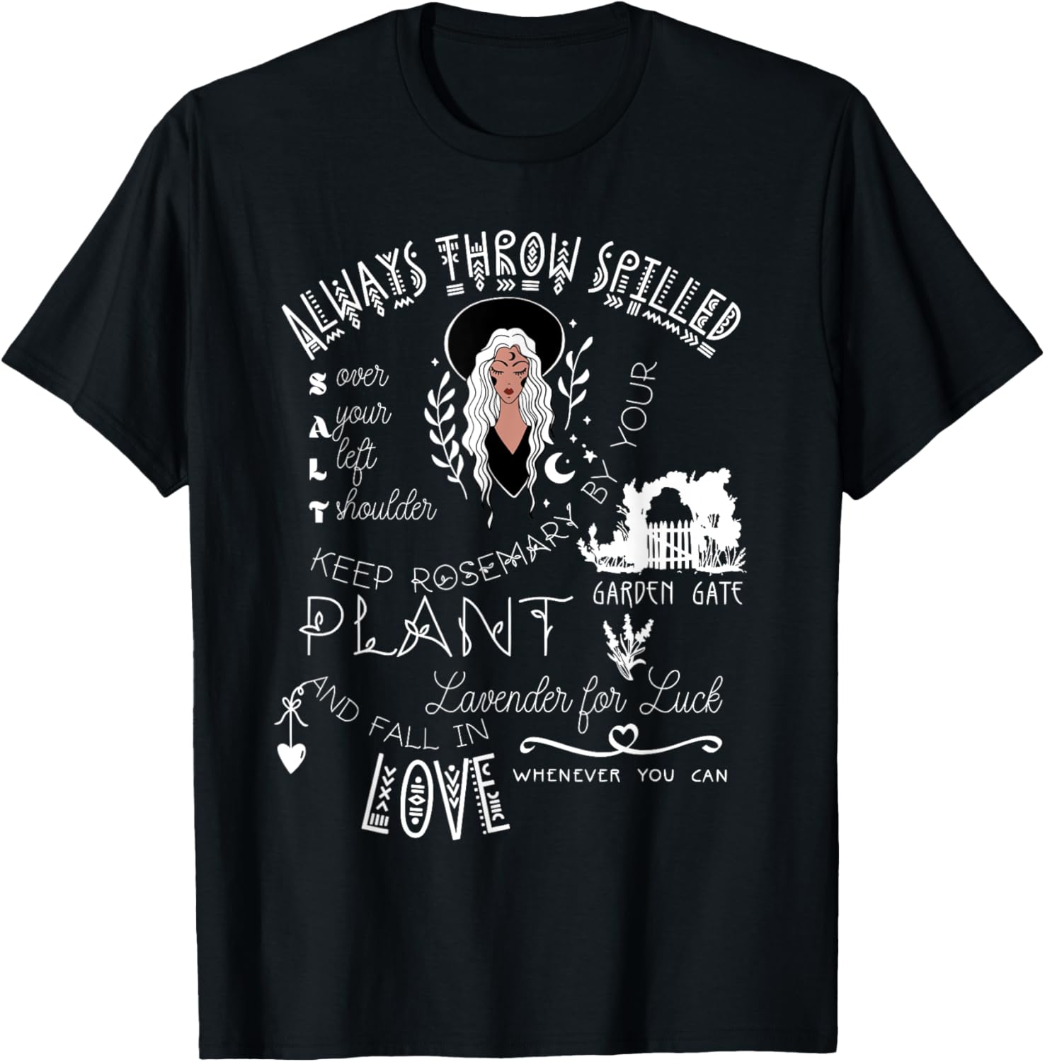 Practical Magic quotes witches novelty halloween graphic T-Shirt - T-Shirt | Black