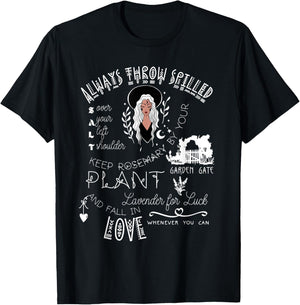 Practical Magic quotes witches novelty halloween graphic T-Shirt - T-Shirt | Black